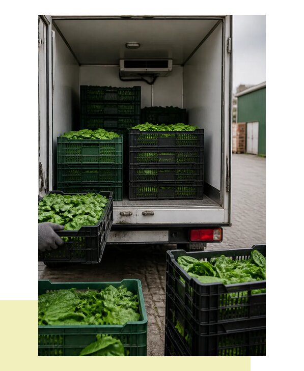 Перевозка шпината в Шумерлю с сохранением свежести продукции